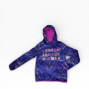 Under Armour Kids Purple and Pink Hoodie